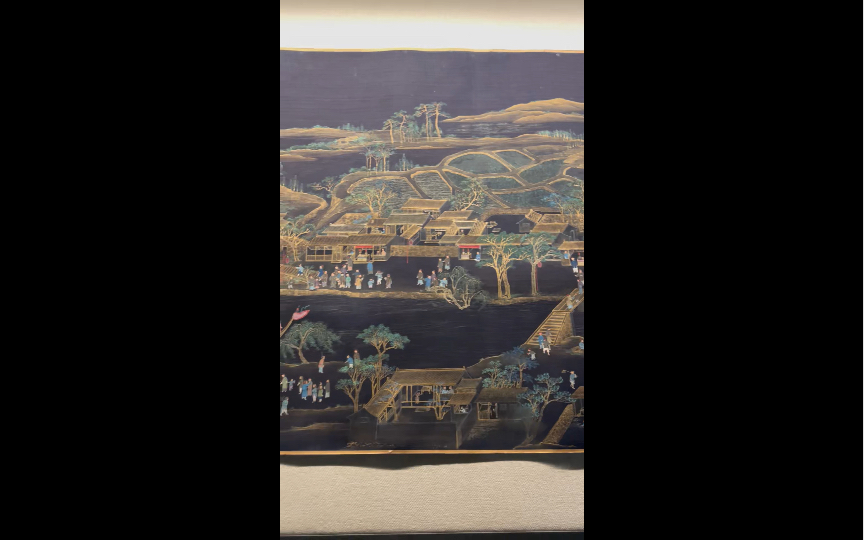 旅游随拍148——天津博物馆藏《万笏朝天图卷》