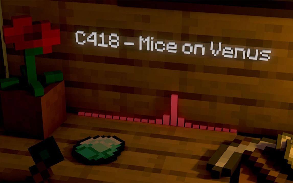 minecraft音樂可視化c418miceonvenus