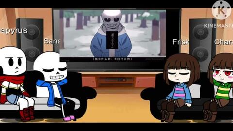 HorrorTale ract to killer sans fight_哔哩哔哩_bilibili