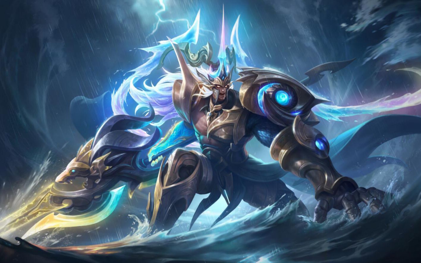 吕布fmvp皮肤【怒海麟威】超炫特效展示 一技能还有两种效果