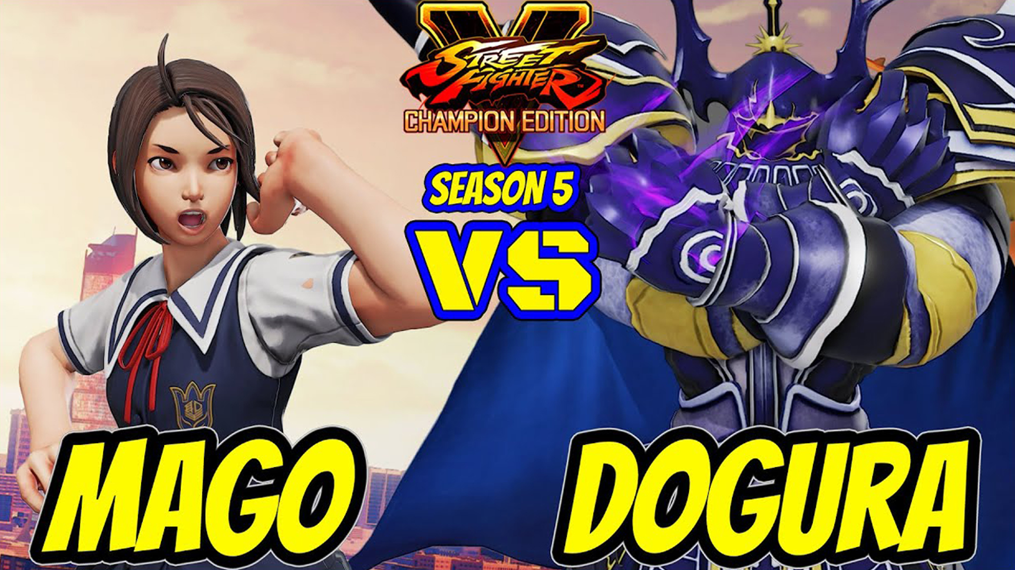 街霸 5:mago(风间晶)vs 多古拉(维嘉)