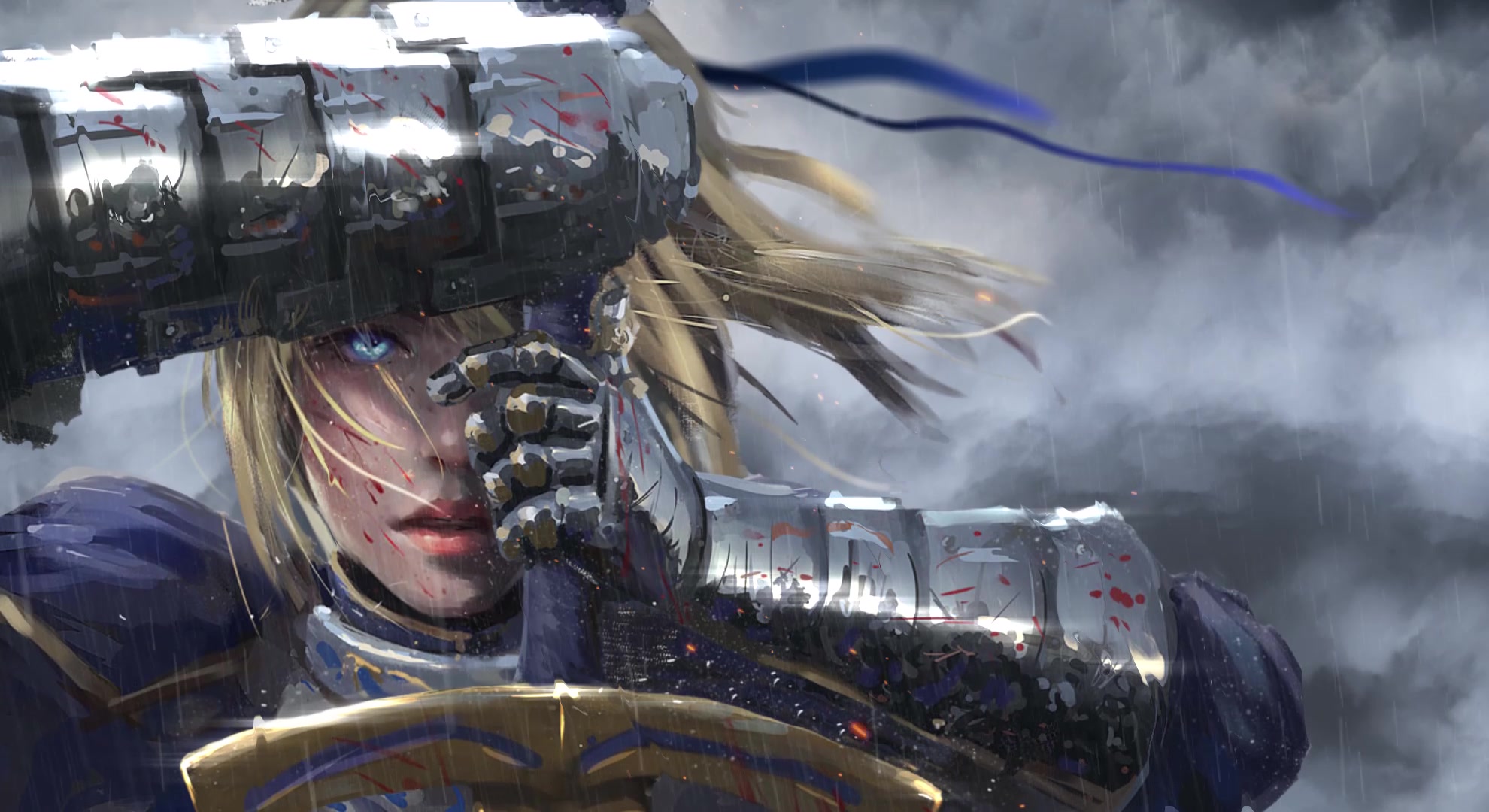 fate/stay night saber(1080p 60fps)_哔哩哔哩 (゜-゜)つロ 干杯