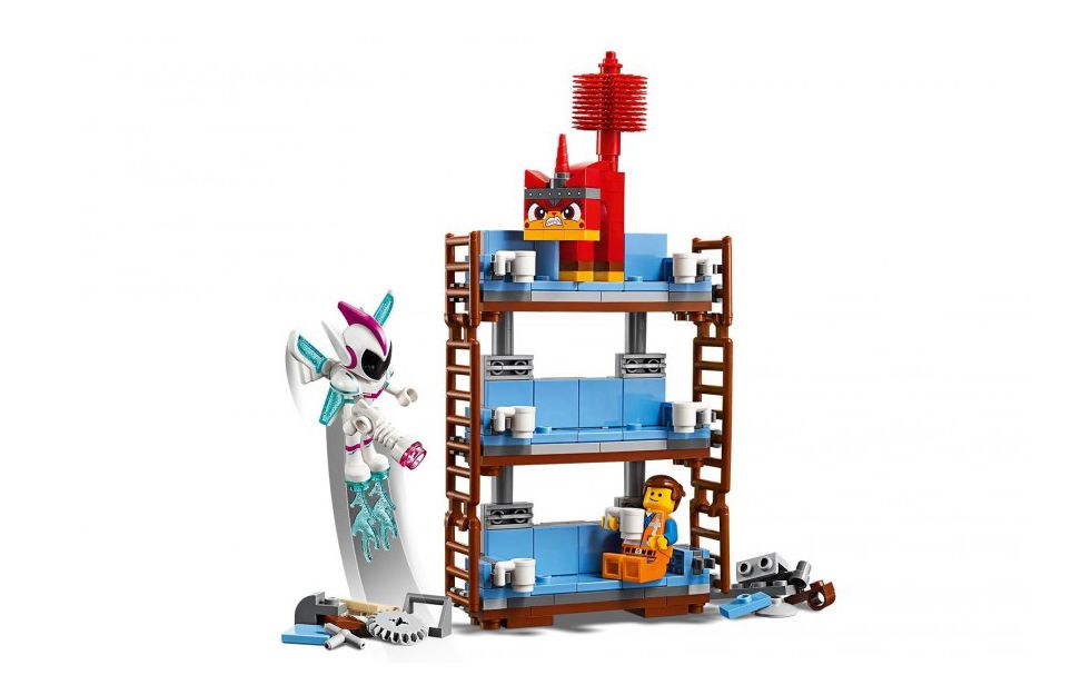 乐高 lego 70842 乐高大电影 艾米特的三层沙发 拼搭搬砖视频