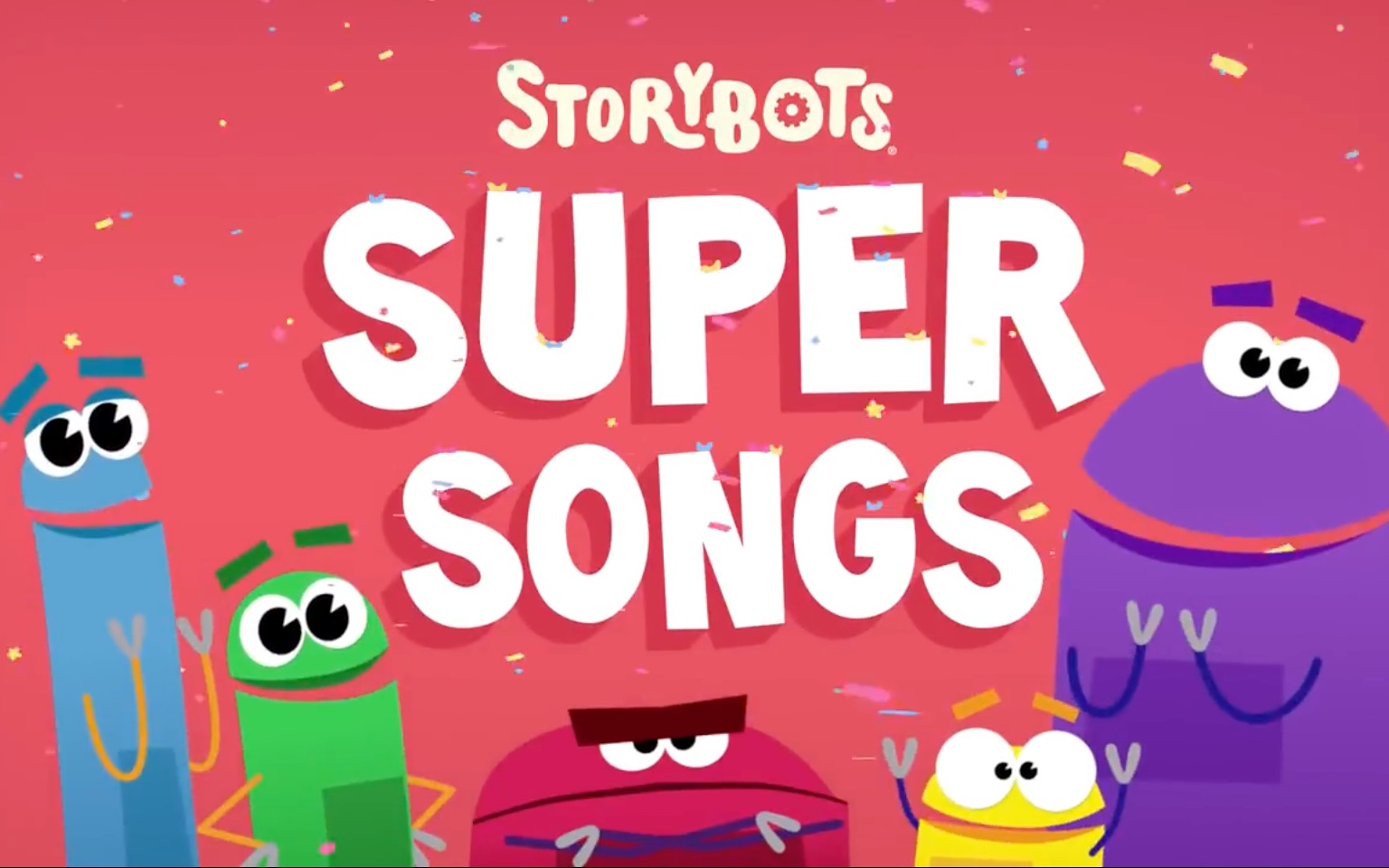 [图]【10集精选】太魔性了! Storybots Super Songs 科普英语启蒙