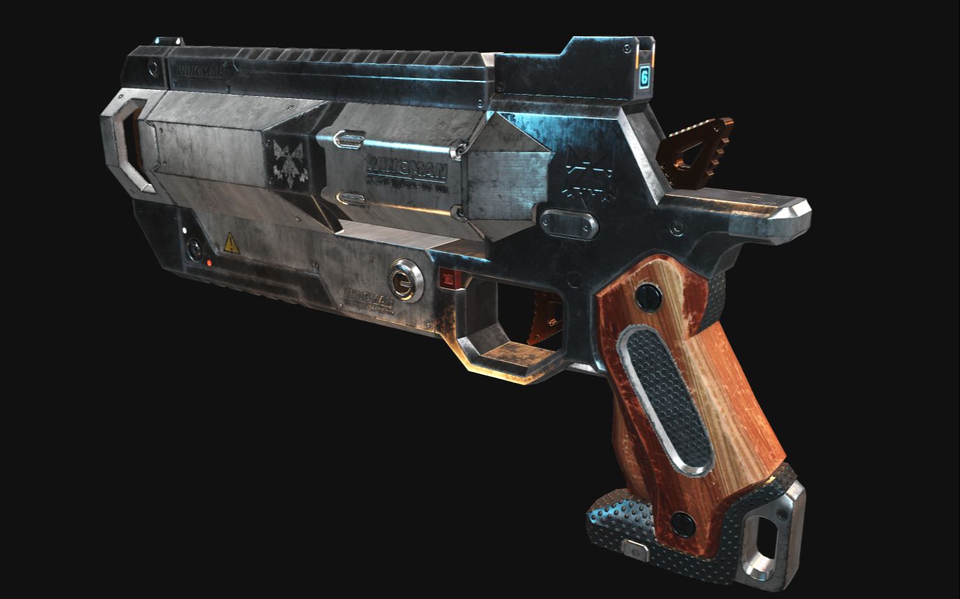 apex:maya次世代武器模型制作