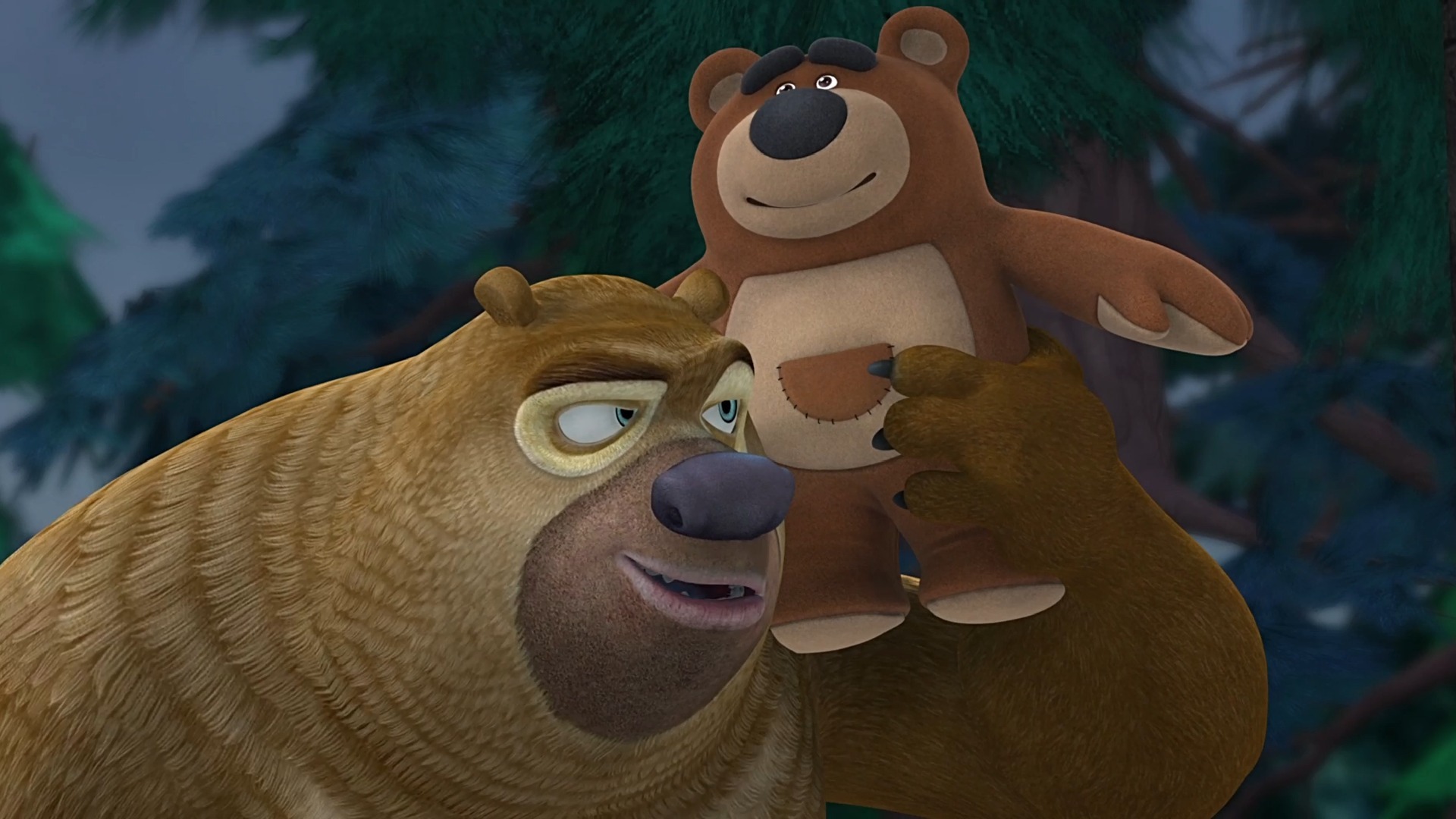 春日对对碰:呆呆熊