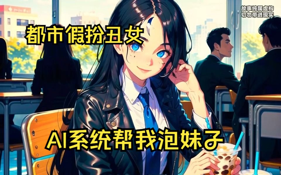 [图]🔥超级过瘾漫画大合集《都市假扮丑女》，AI系统帮我泡妹子，却遭土豪千金狂追！