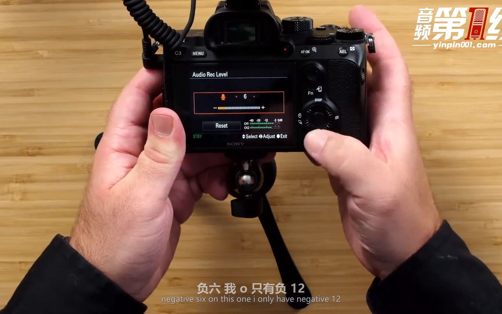 ZOOM H1n 便携录音机连接单反相机使用介绍(二)--输入电平设置和效果对比测试