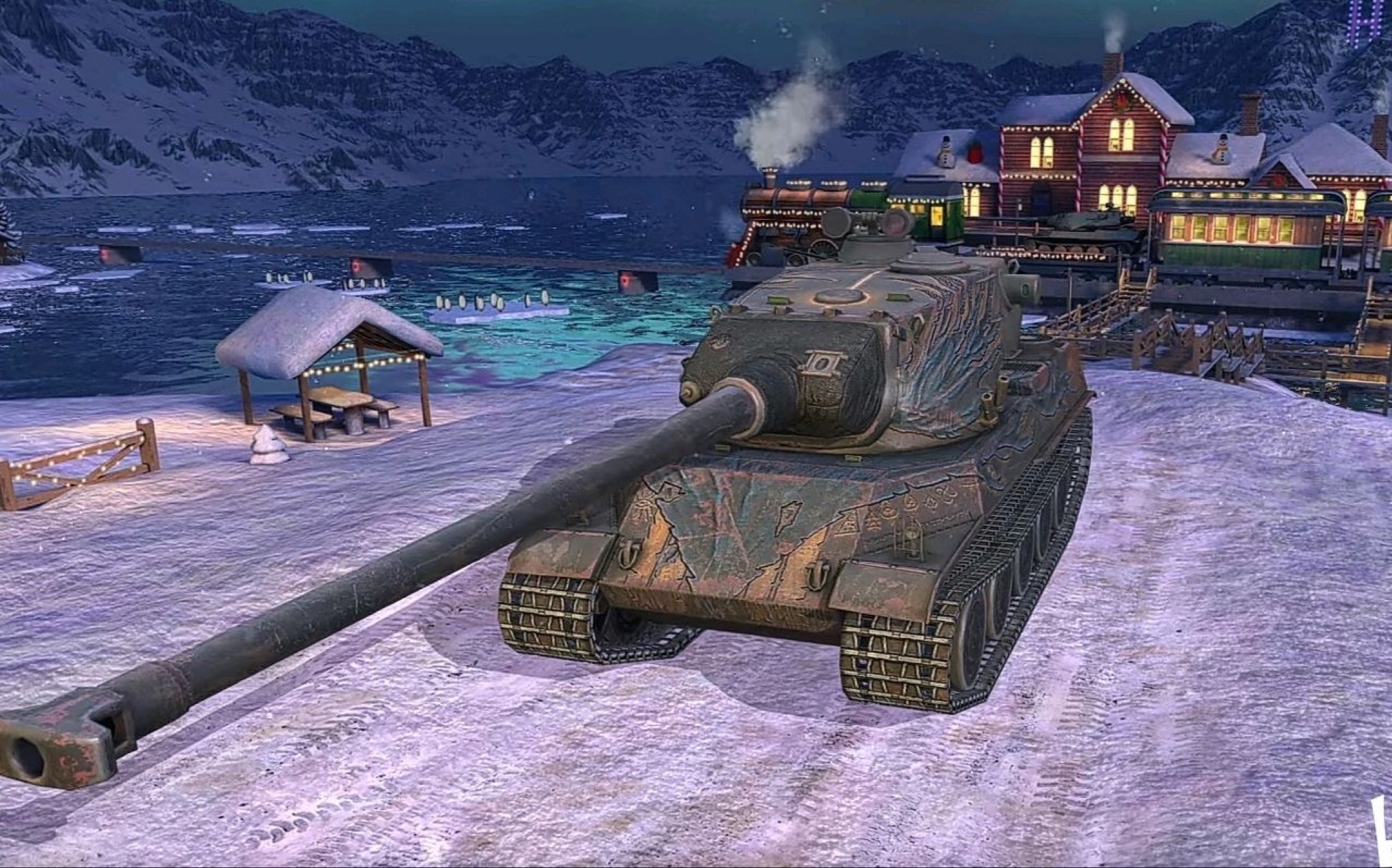 wotb 超级法虎(amx m4 mle.54)6100输出,1v3暴力翻盘.