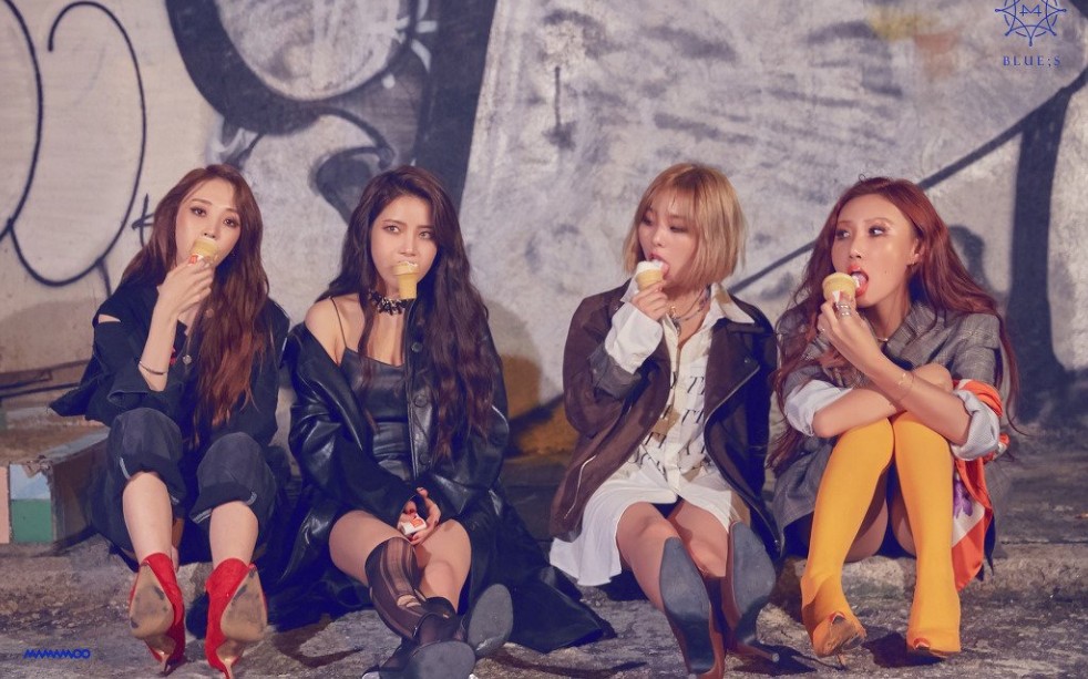 mamamoo四人四色四季mv