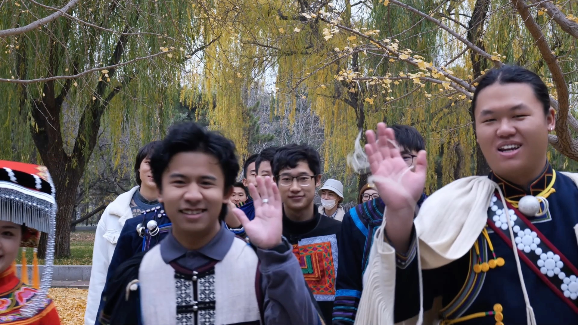 我们在中央民族大学祝全体彝族同胞彝历新年快乐哔哩哔哩bilibili