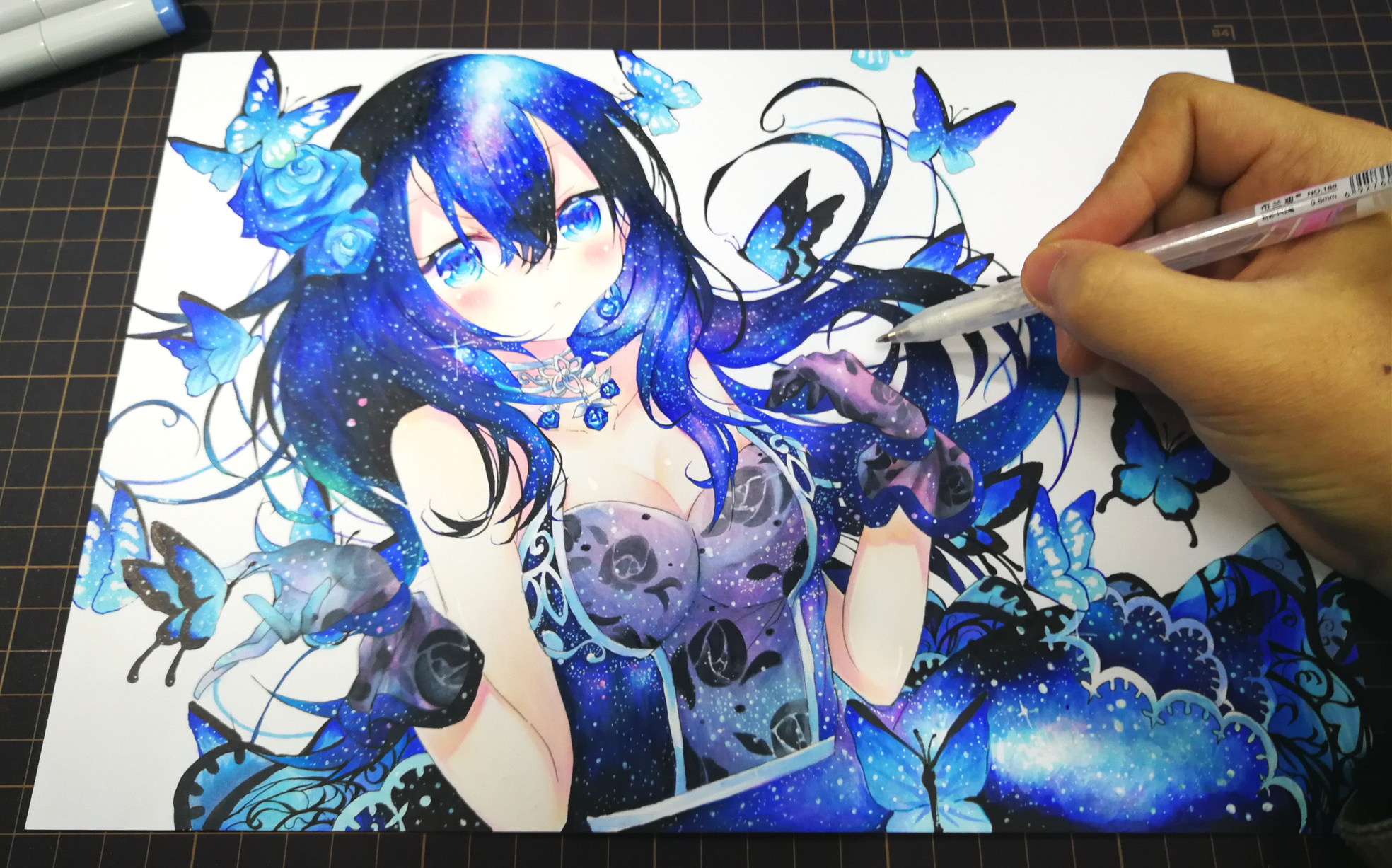 噢~这位玛丽苏的头发有点不一样