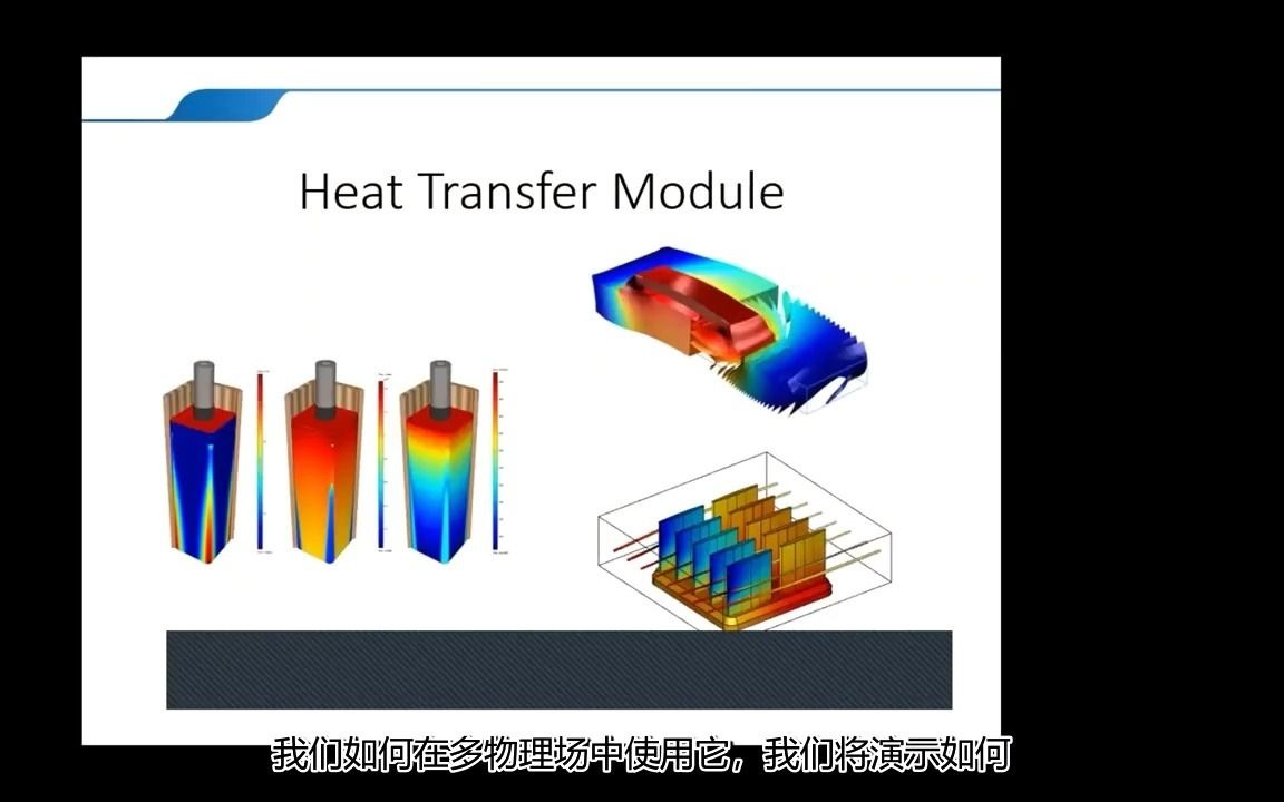 COMSOL Multiphysics传热模块错流热交换器哔哩哔哩bilibili