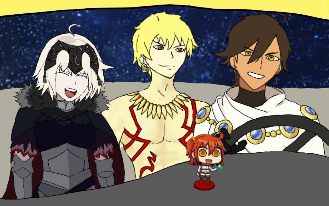 【fgo哈哈队】三人狂欢的第二天(金凯瑞 what is love)