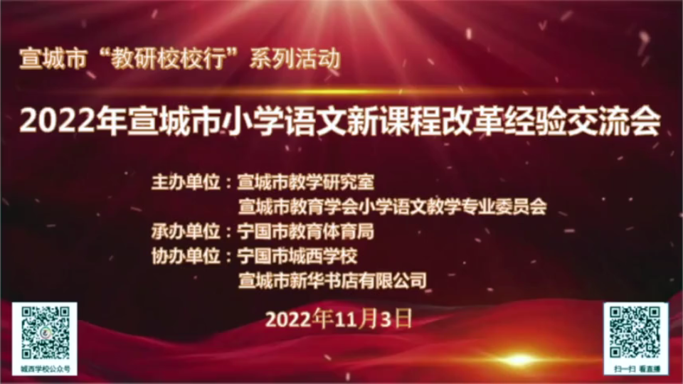 新课标下习作教学经验分享(2022宣城小语新课程改革经验交流会)哔哩哔哩bilibili