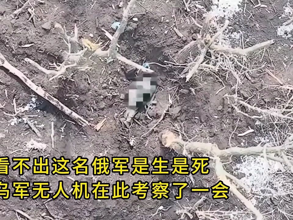 俄軍躺平裝死欺騙烏軍,烏無人機一輪投彈,假死變真死