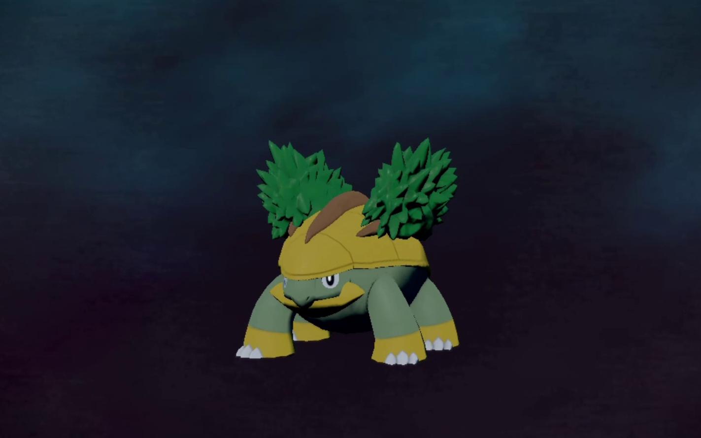 宝可梦传说阿尔宙斯树林龟进化