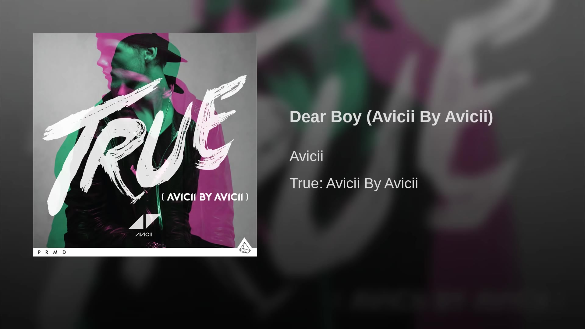 [图]Dear Boy (Avicii By Avicii)