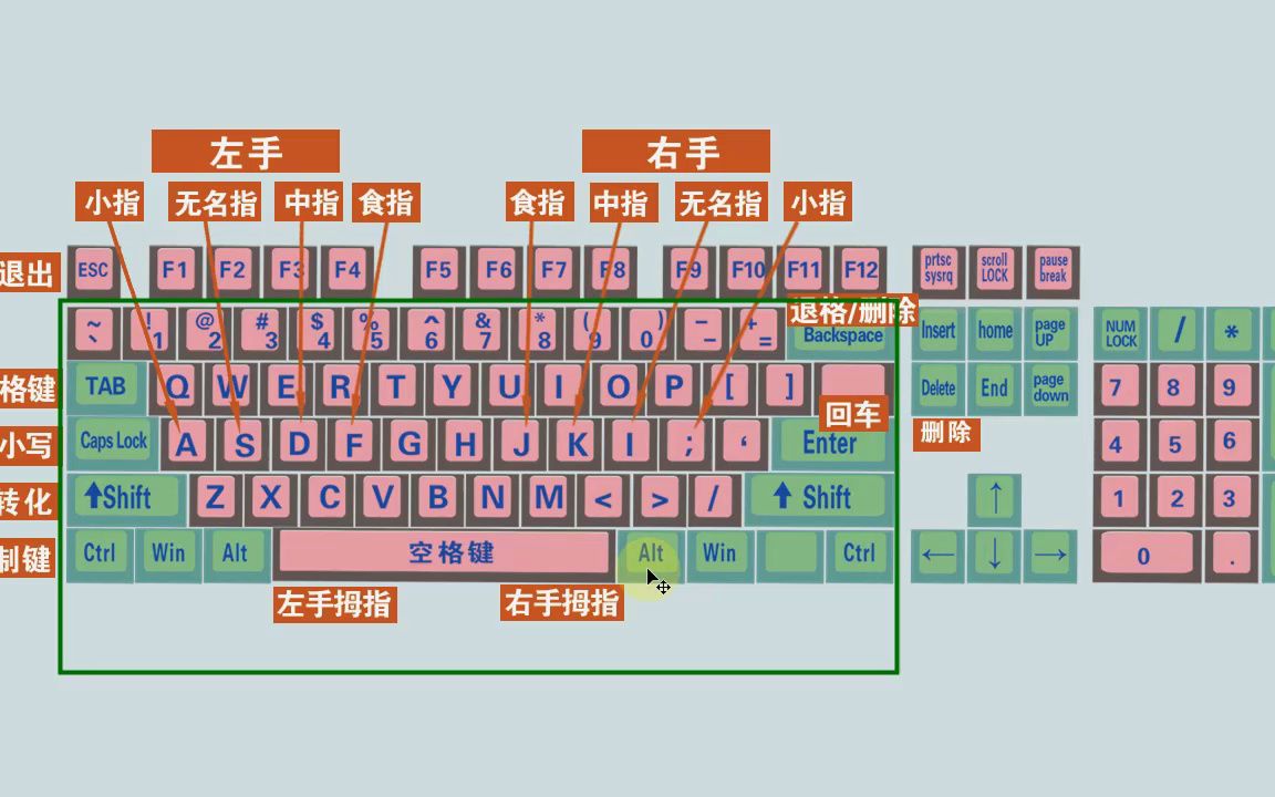 零基础学电脑从认识键盘开始,不会打字的,记不住键盘的看过来哔哩哔哩bilibili