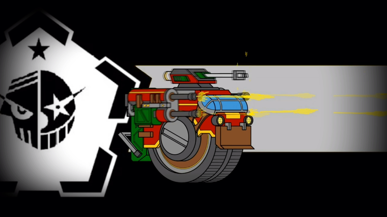 【冲蝗随笔】《独轮车开火演习》只是一个很短的动图_哔哩哔哩_bili
