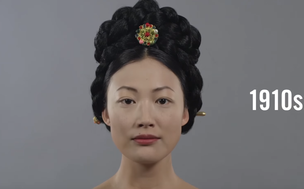 韩国100年发型变化女性korea100yearsofbeauty
