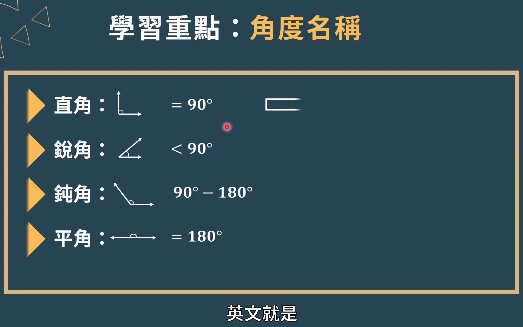 角度英语表达60度90度180度,锐角钝角英语表达0度角英文原来不是 0 degree?哔哩哔哩bilibili