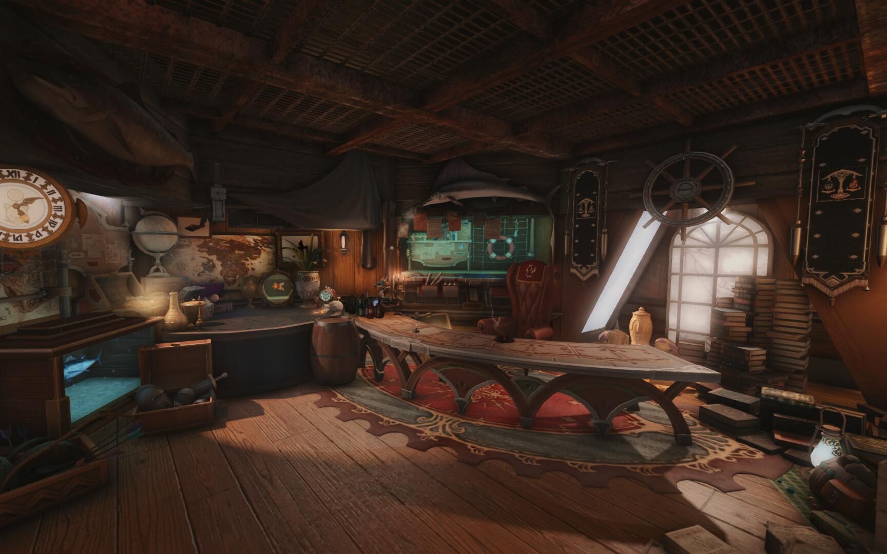 【ff14装修】海盗船酒馆m嗯_finalfantasy