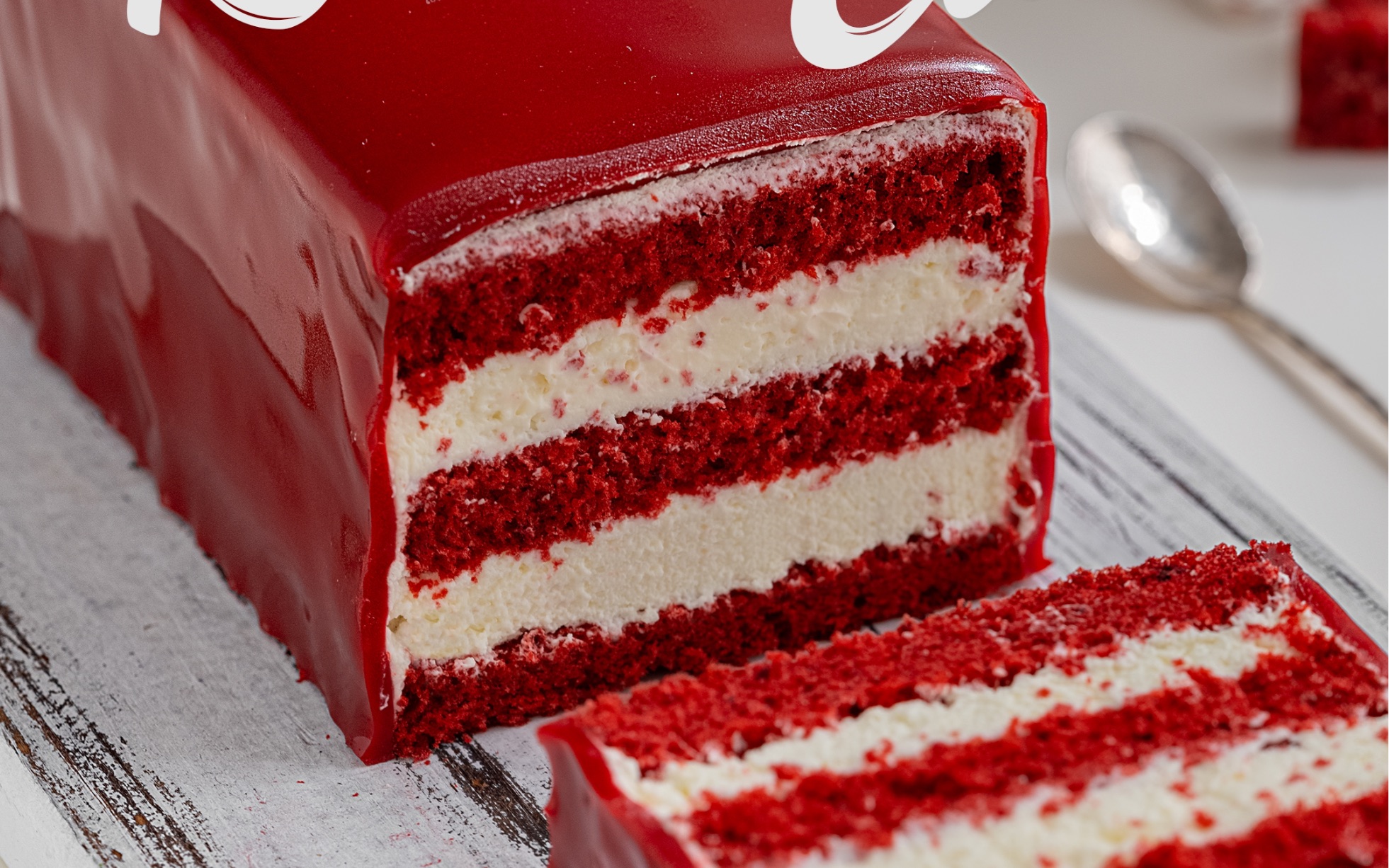 新年限定～红丝绒蛋糕!简单好做,节日氛围拉满