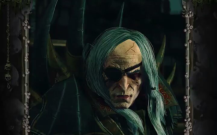 【贤者之愚】《战锤2全面战争》新dlc领主选人界面—卢瑟哈肯_哔哩