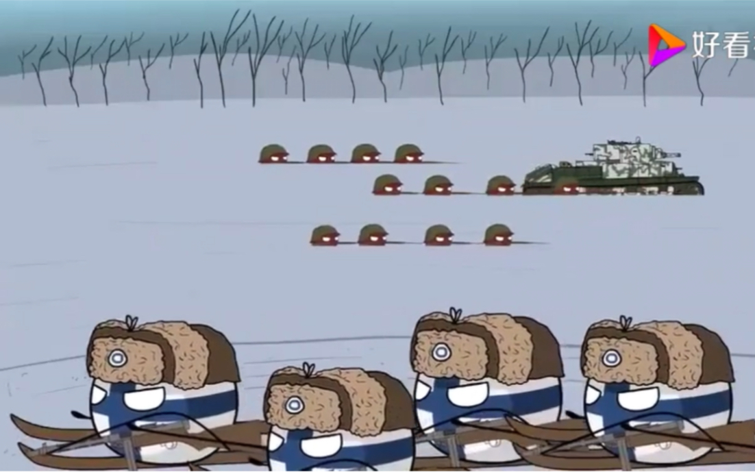 「波兰球」苏芬战争,白色死神上场!