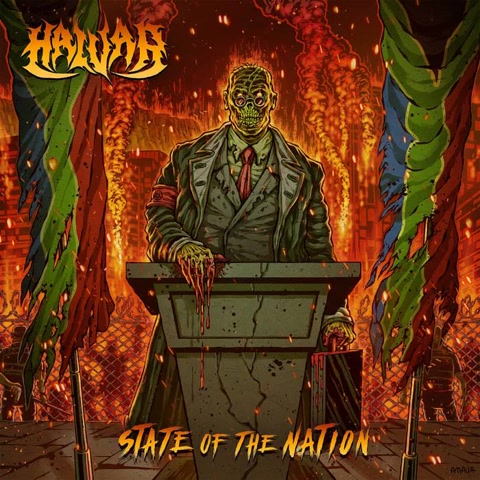 南非激流死亡金属 halvar 2023年专辑- state of the nation