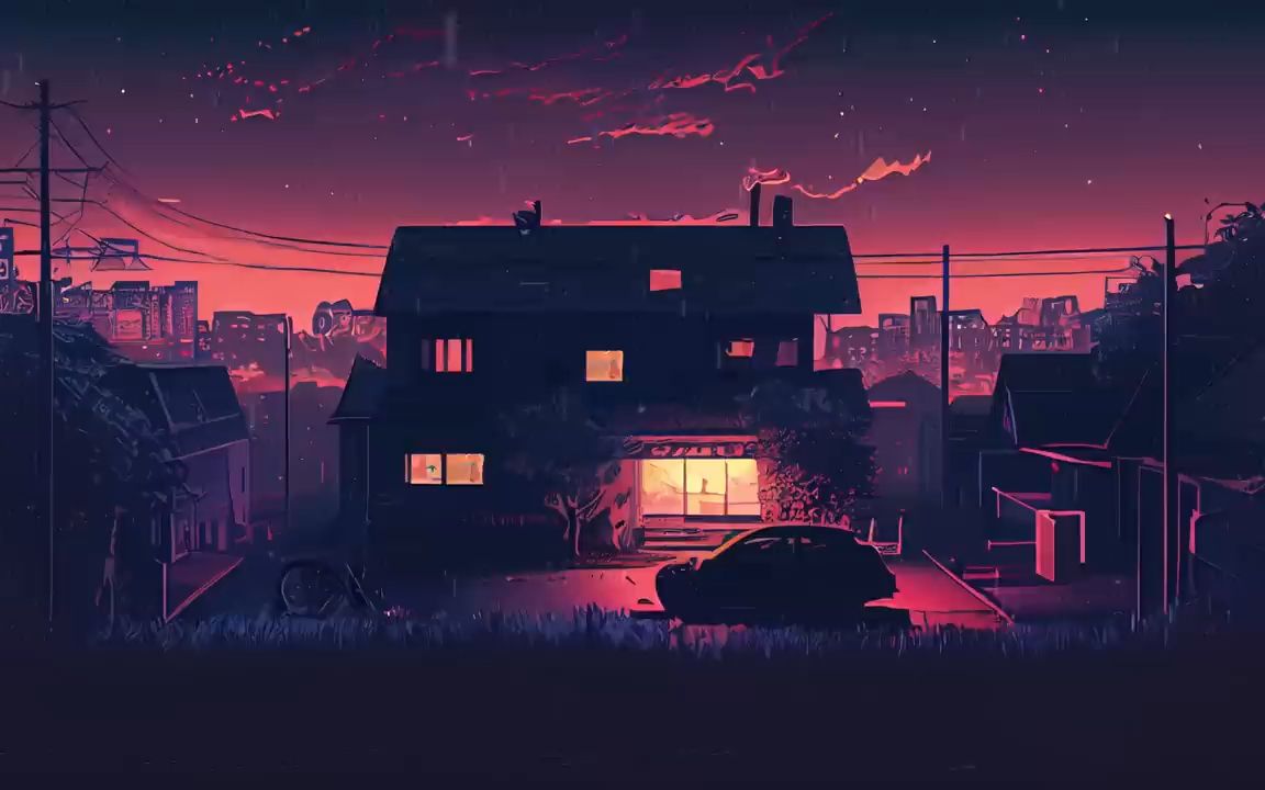 【lofi hiphop】"雨中小屋的光与影93"|治愈轻音乐95|工作学习