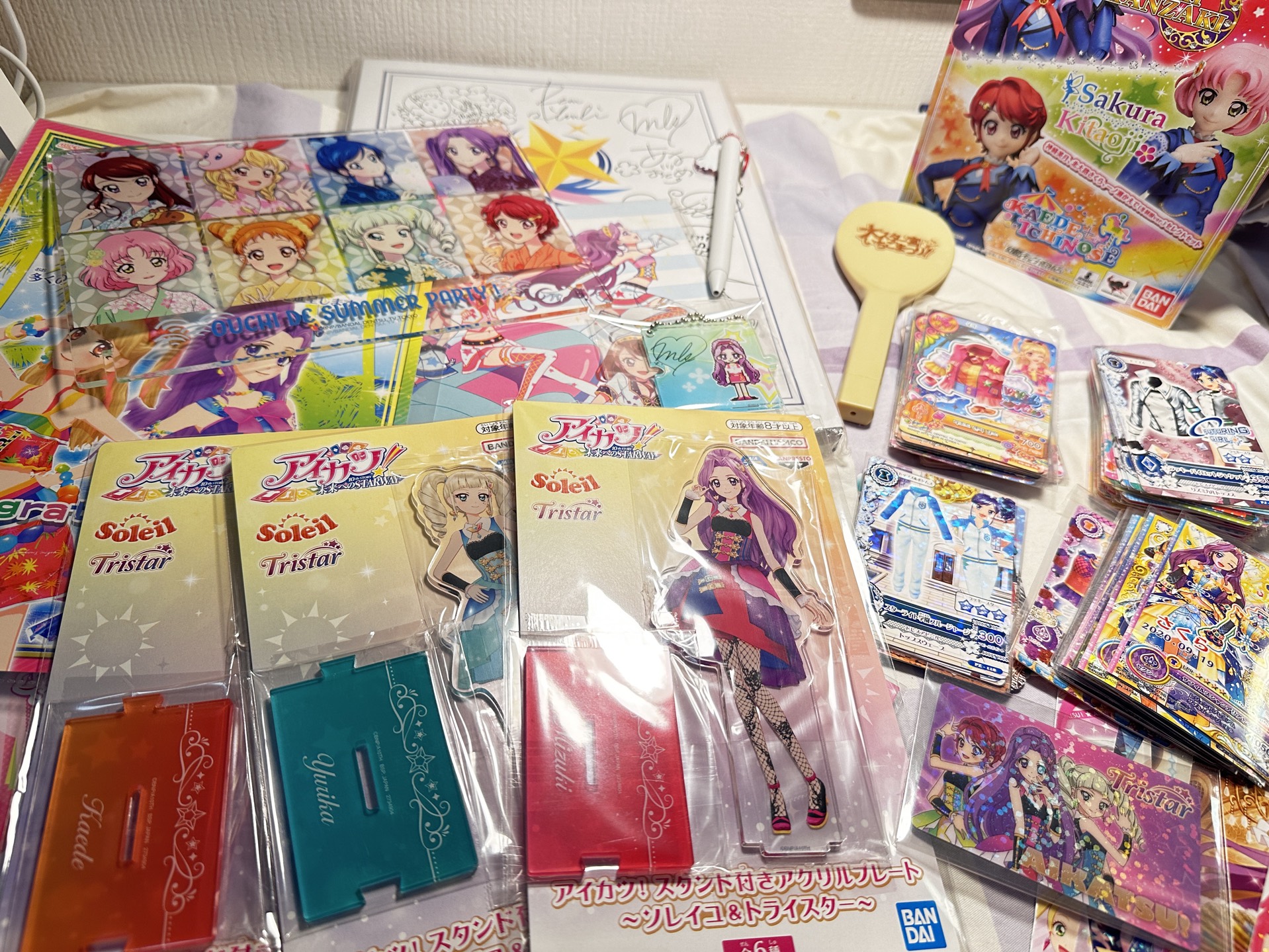 【偶像活动】大量出卡出物 含八角浴衣立牌/莓饭勺/三星立牌/美月像素