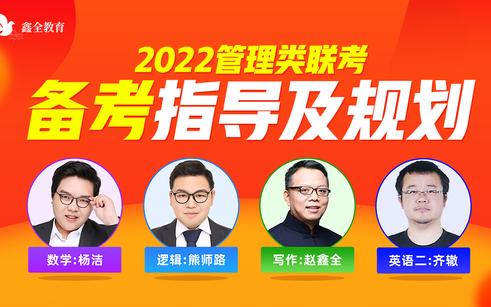 2022MBA/MPAcc管理类联考备考全程规划哔哩哔哩bilibili