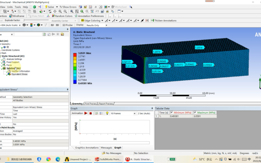 [图]ANSYS Workbench下固支端应力奇异的四种消除方法