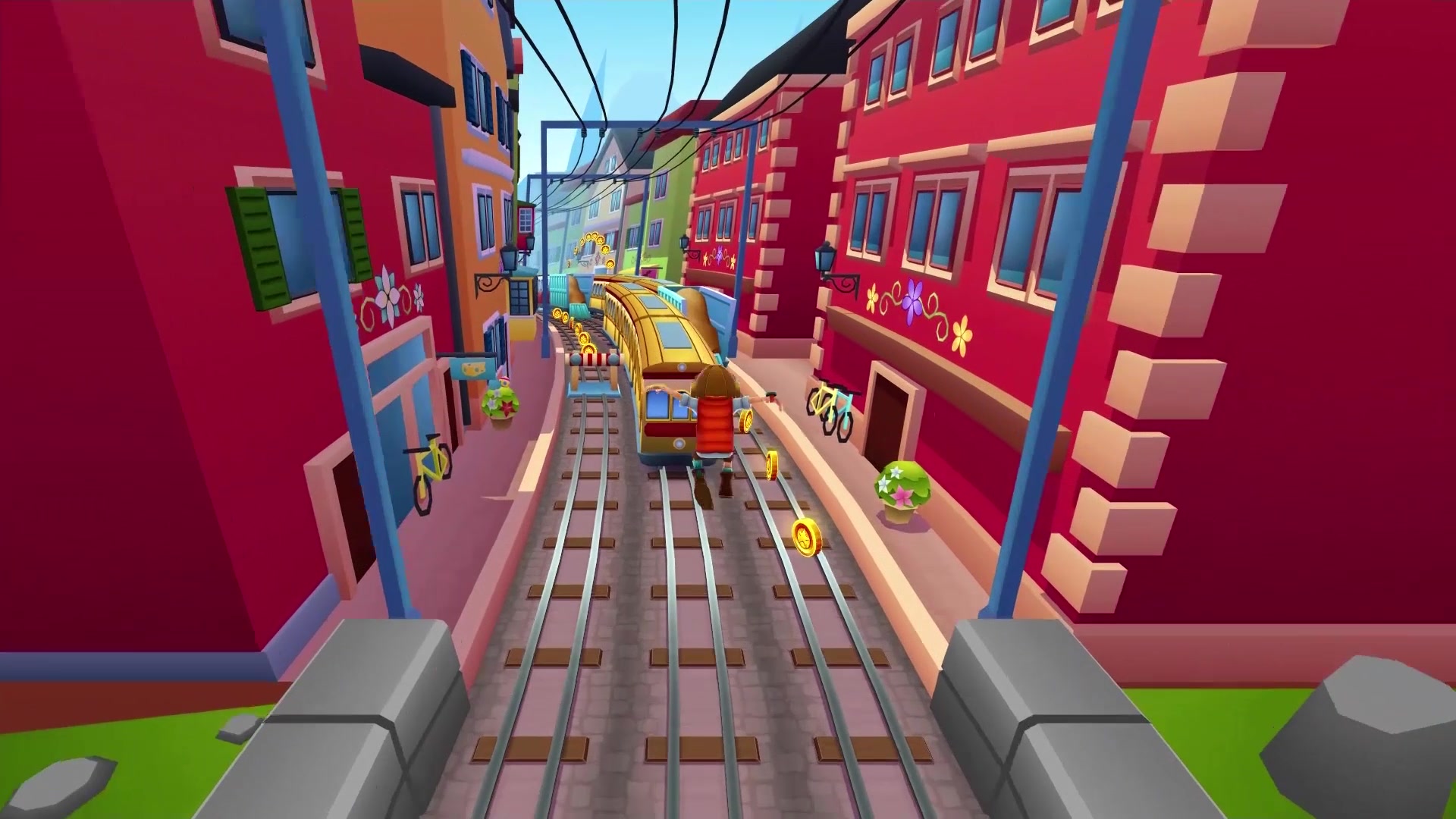 六一寻童心玩趣瑞士苏黎世地铁跑酷世界环游2019