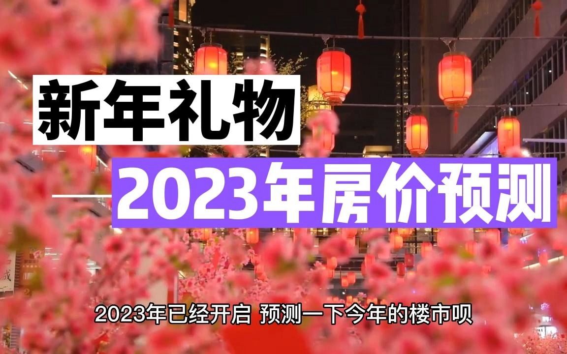 2023年房价预测,预见未来,方能从容哔哩哔哩bilibili