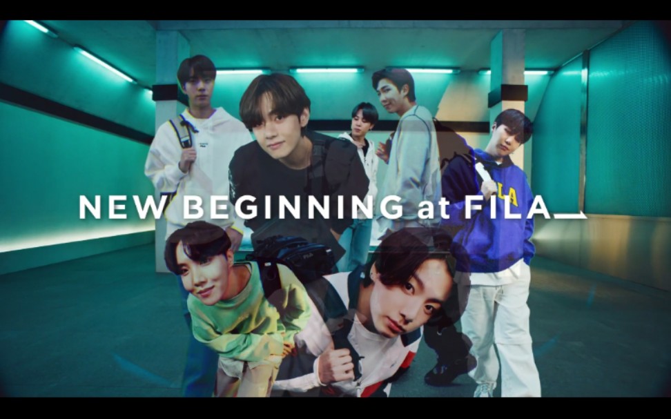 [图]【防弹少年团】斐乐新起点(New Beginning at FILA)