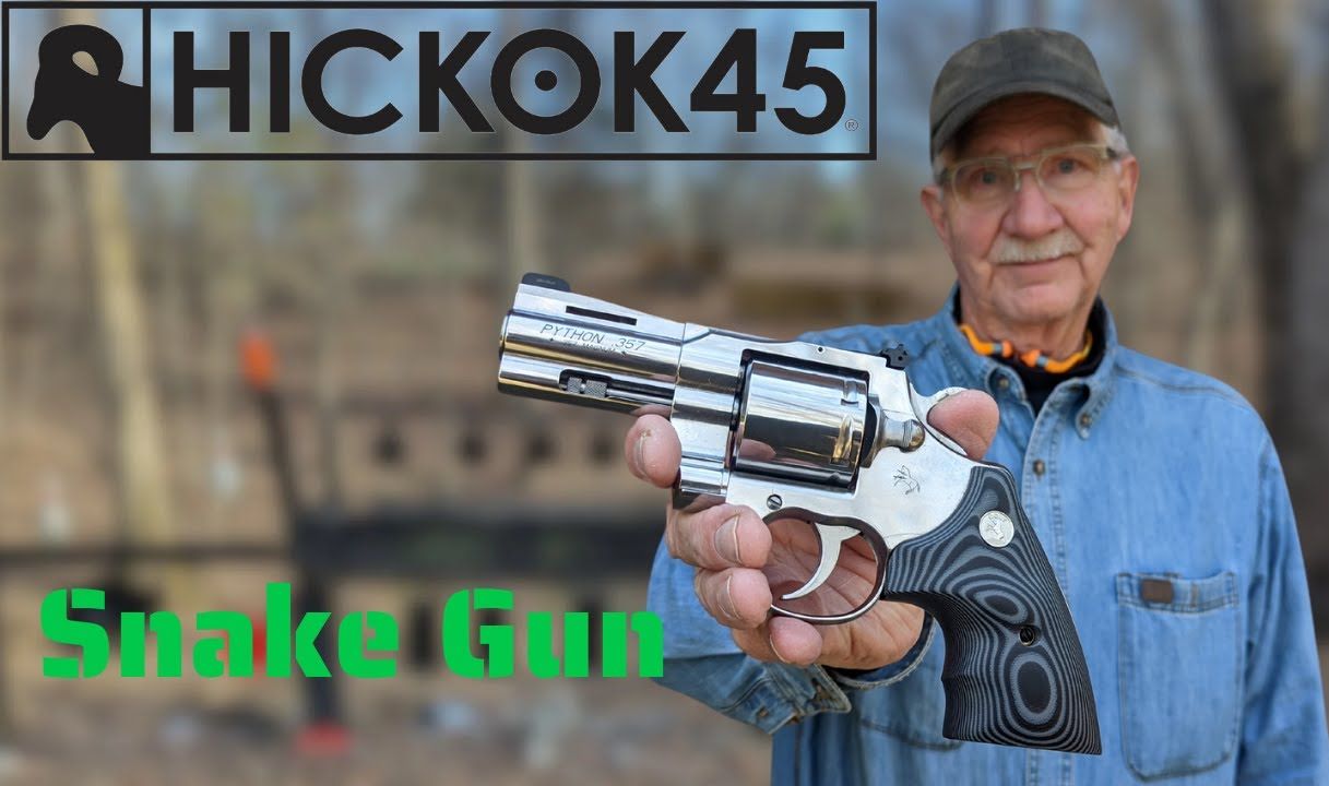 【hickok45】柯尔特蟒蛇战术精英.357马格南转轮手枪 1080p哔哩哔哩bilibili