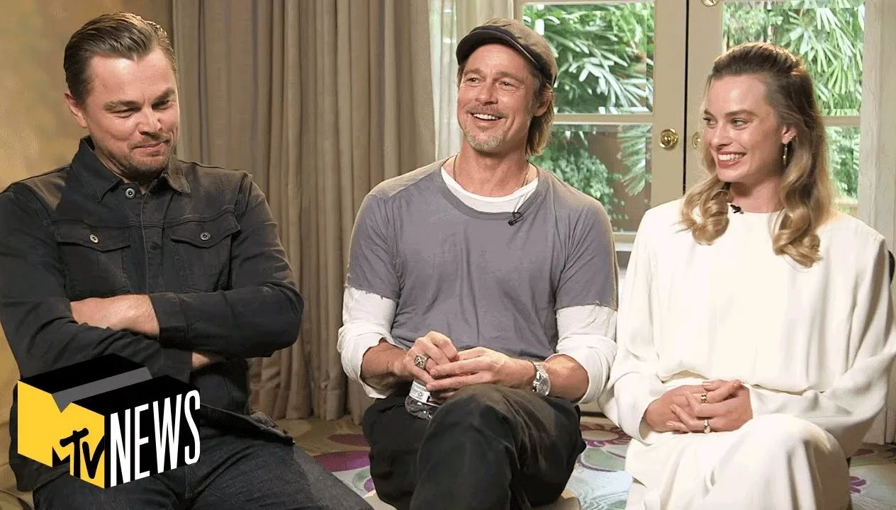 小李子,布拉德·皮特,玛格特·罗比三人mtv访谈