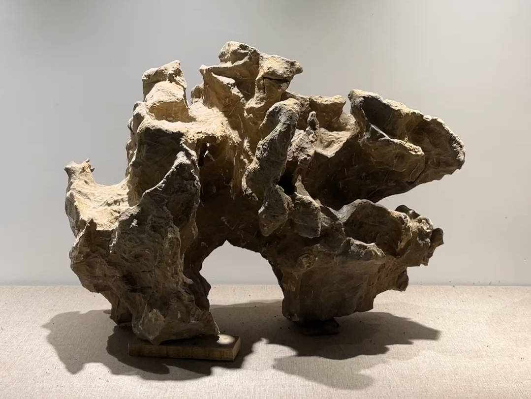 灵璧石 家居摆件 玄关摆件 文房雅玩 文人茶室 观赏石 礼物礼品