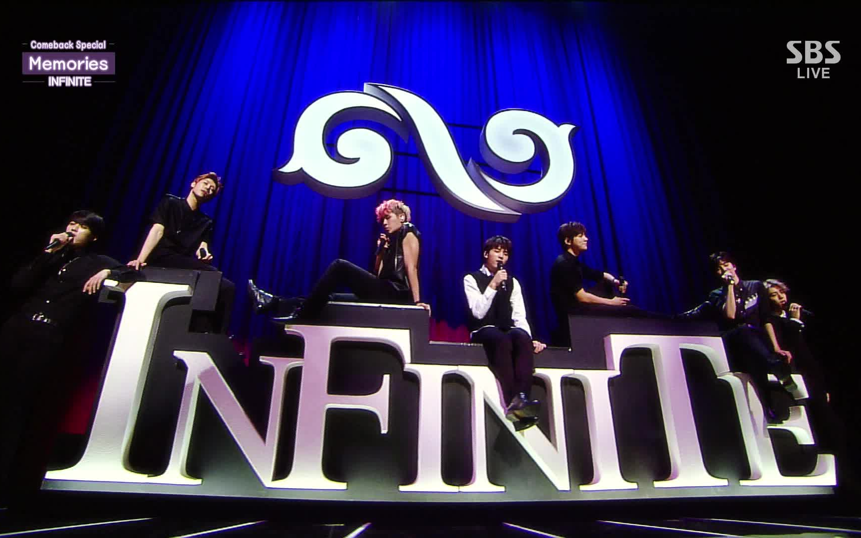 infinite - memories   last romeo (140525 sbs inkigayo)