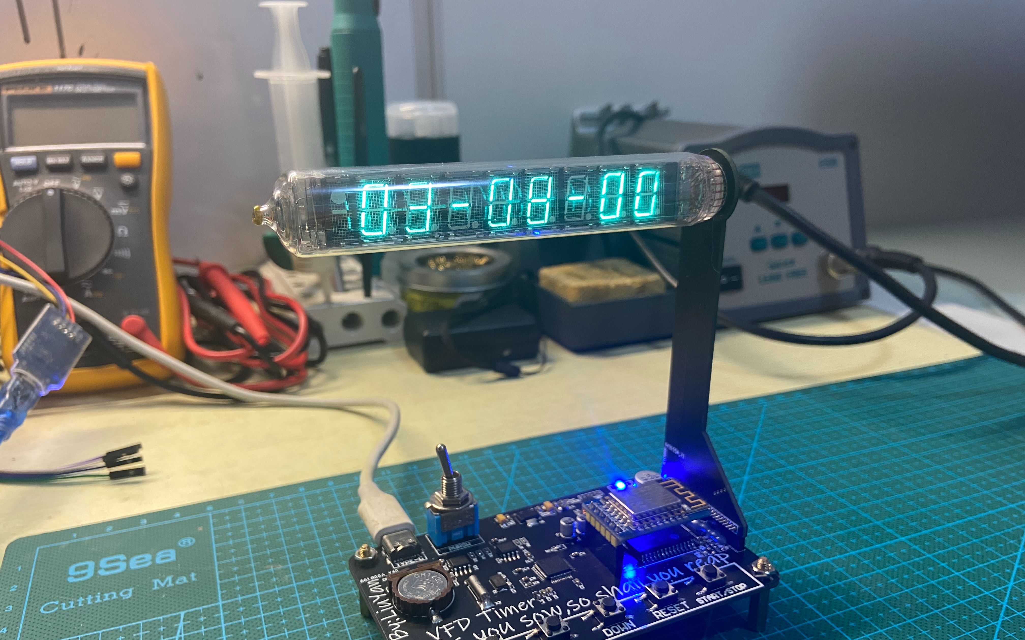 自制VFD智能计时器哔哩哔哩bilibili