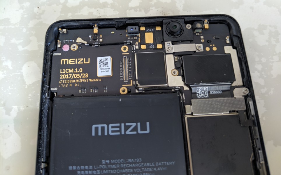 活动作品魅族pro7plus换电池拆屏幕总成教学