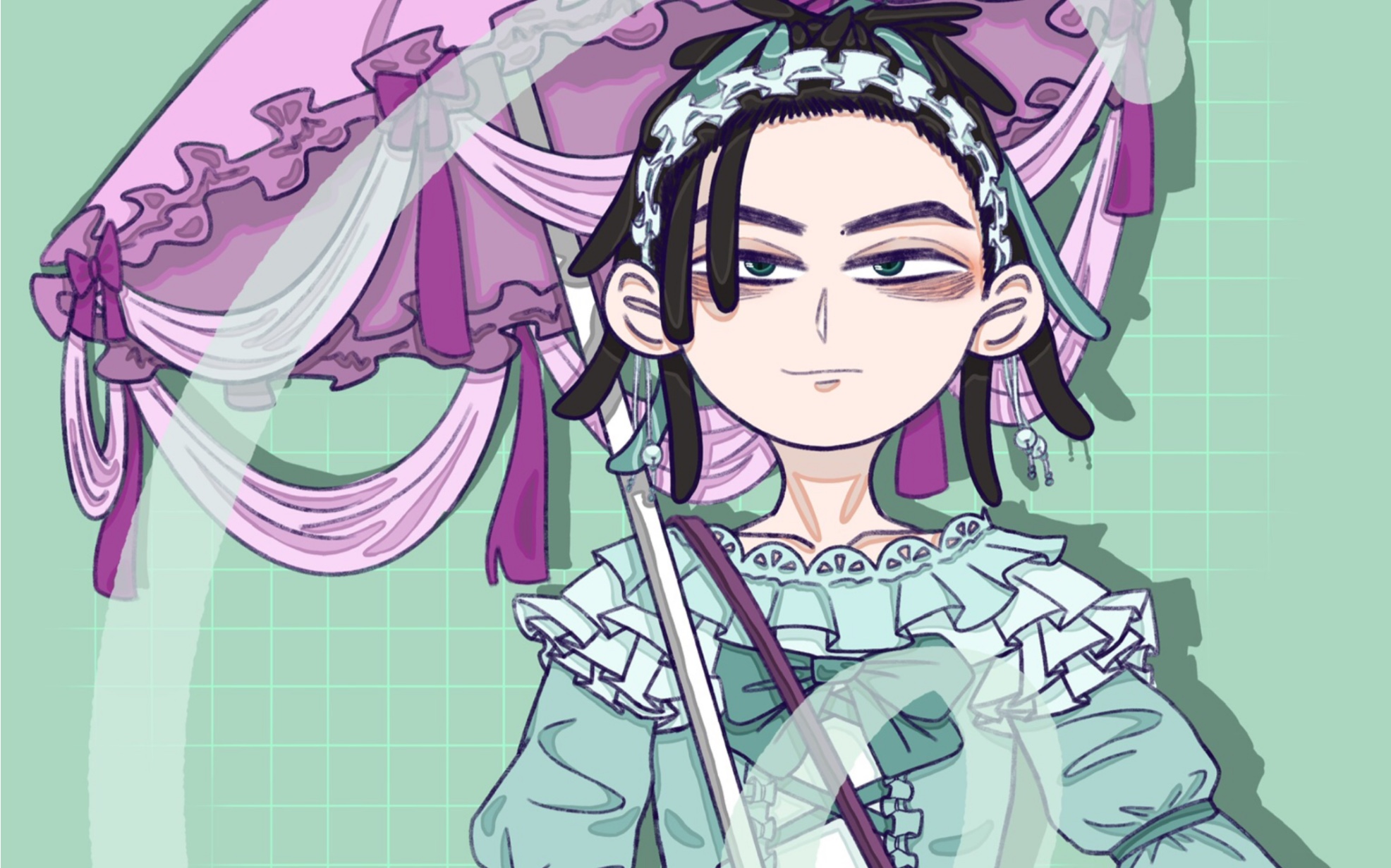 【绘画过程】琳琳公主