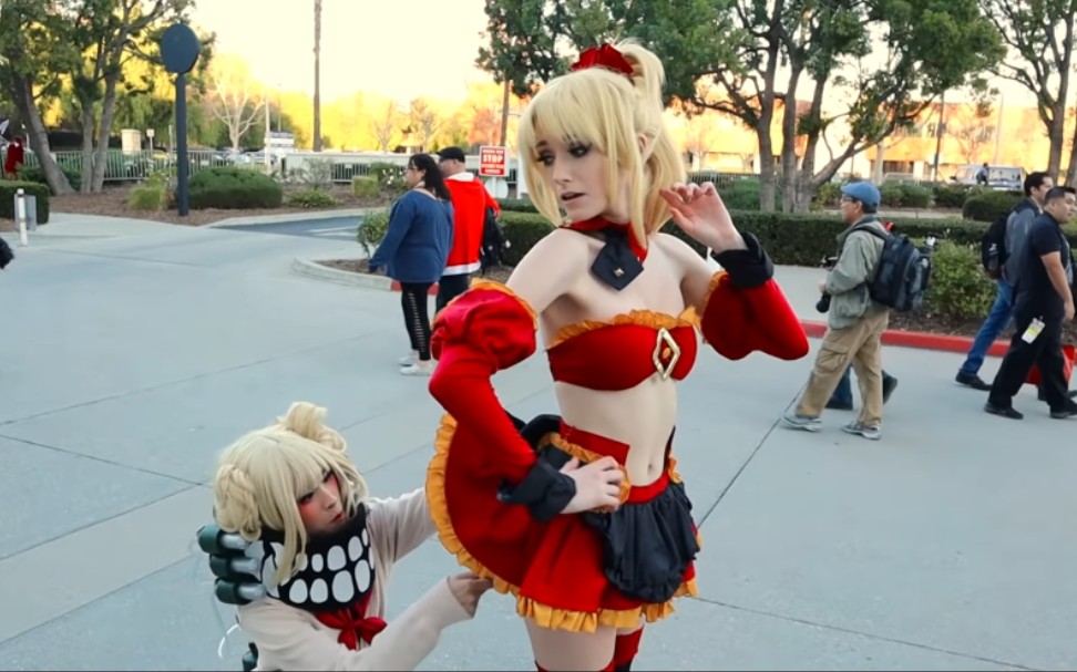 [图]【D Piddy】和渡我被身子大闹漫展Himiko Toga Stabs Anime Los Angeles 2020 - With Lucky Lai