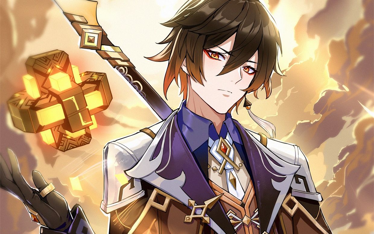 【原神】钟离绘制过程