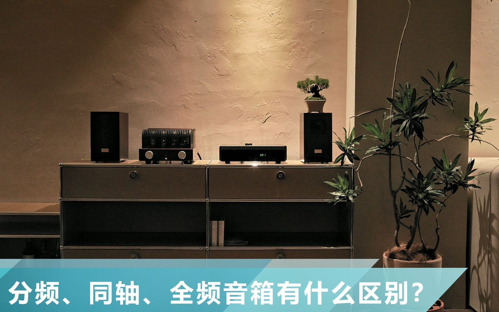 在HIFI音响中,全频、分频、同轴音箱有什么区别呢?哔哩哔哩bilibili