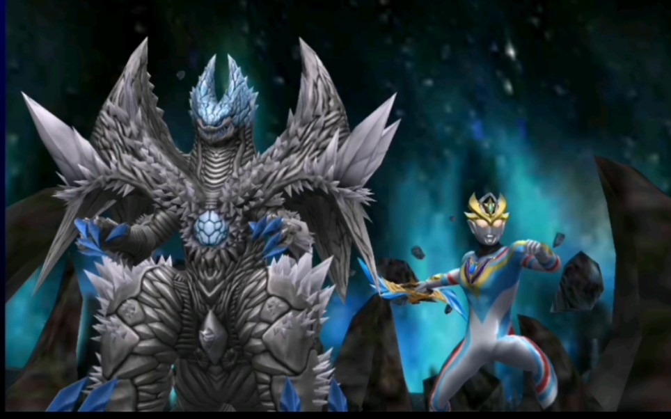 奥特曼融合激战 德凯强劲型和母体斯菲亚扎沃尔斯合作