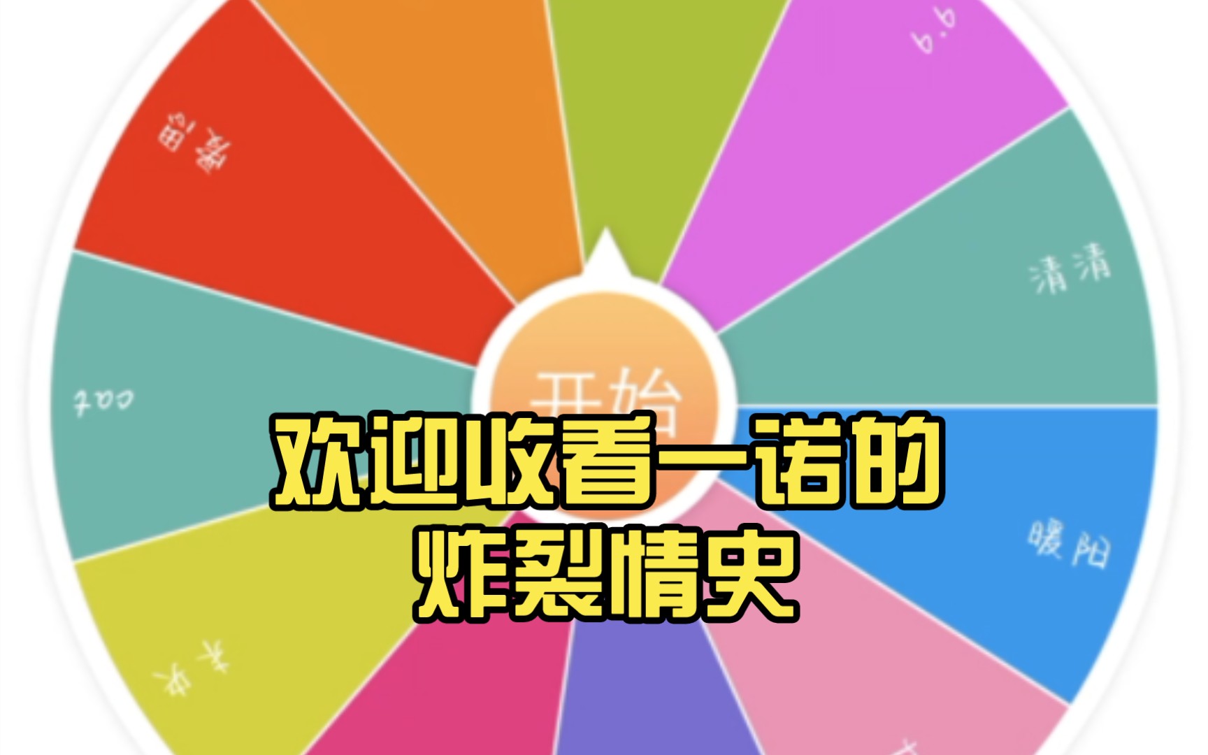 【All诺】欢迎收看一诺的炸裂情史哔哩哔哩bilibili